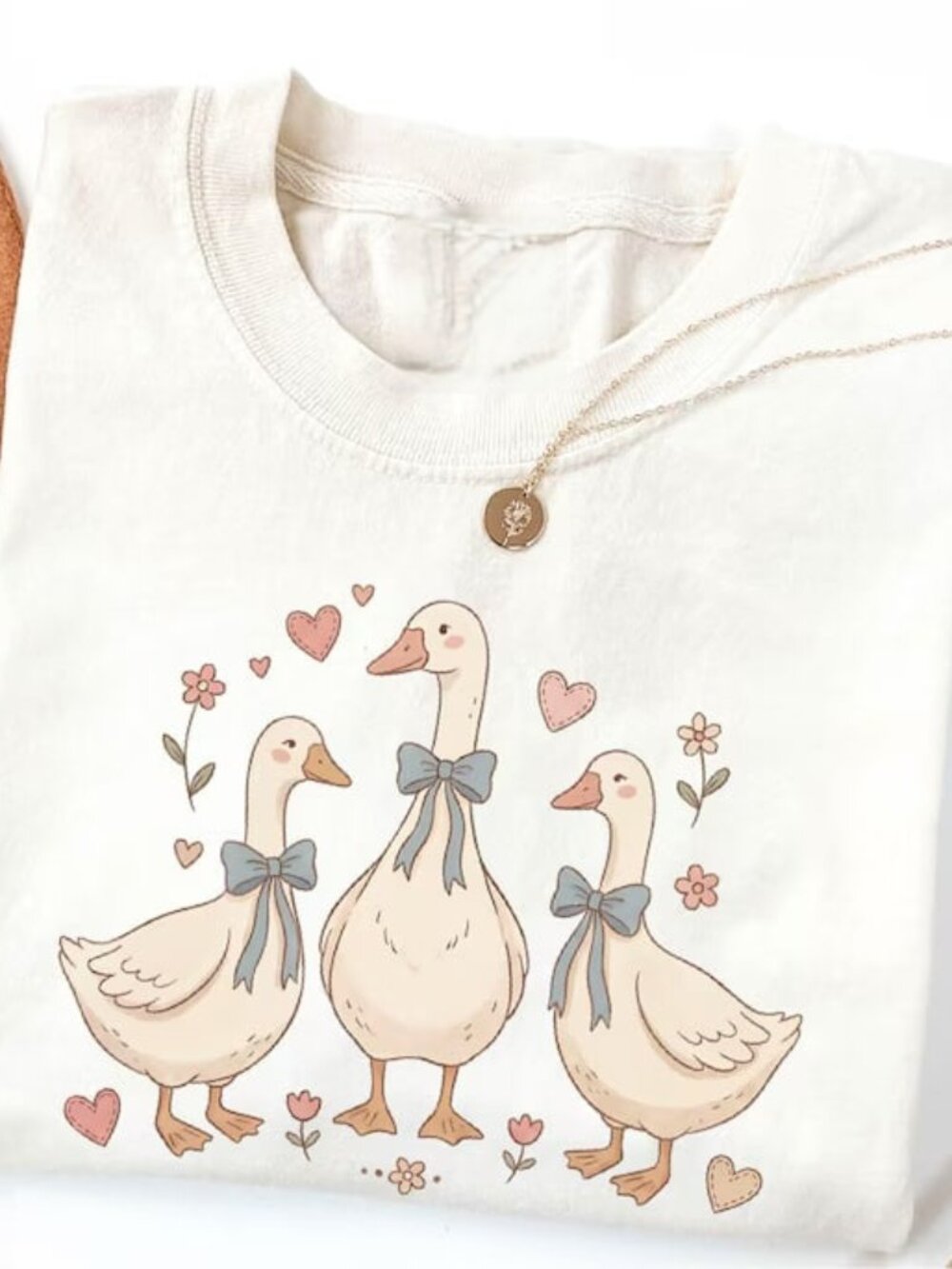 Cute Goose Shirt, Farm Animal Tee, Funny Goose Shirt